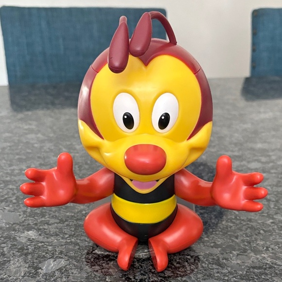 Disney Other - Disney Red and Yellow Cartoon Bee Figure